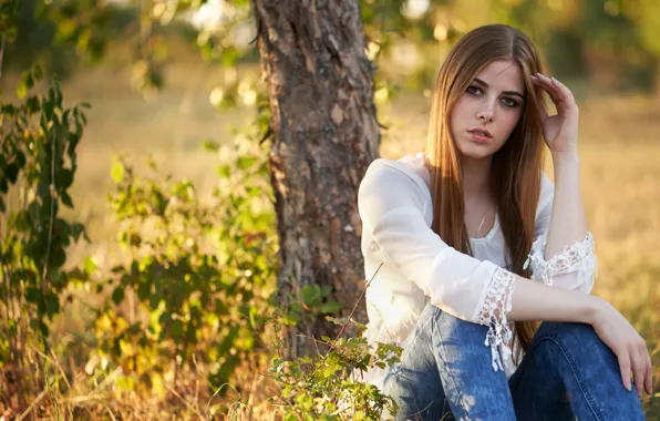 Picture summer, look, girl, face, Martin Fuhrmann