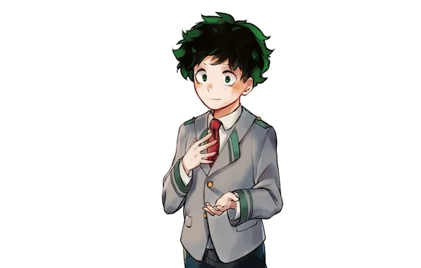 Form, student, My Hero Academia, Boku No Hero Academy, Midori Isuku, Izuku Midoriya, My Hero …