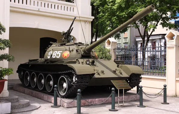 Picture tank, armor, Soviet, average, T-54B