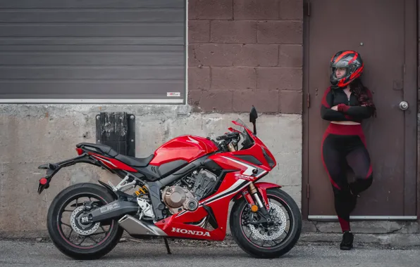 Girl, Honda, CBR650R