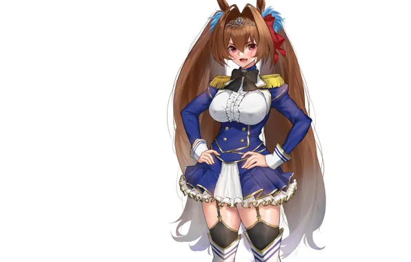 Picture kawaii, anime, pretty, horse, cute, Uma, Uma Musume, Horse girls