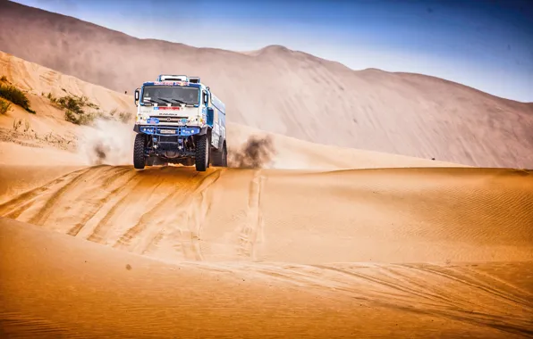 The sky, Sand, Nature, Sport, Speed, Truck, Race, Master