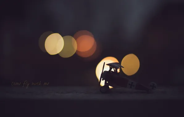 Background, toy, the plane