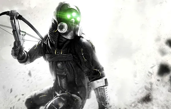 Picture spy, character, crossbow, splinter cell: black list