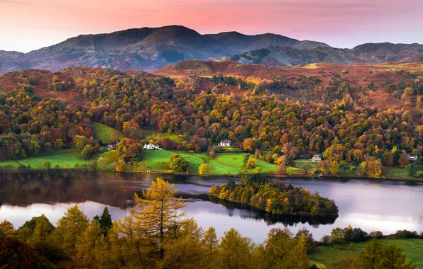 Picture England, Autumn, Autumn, England, Lake District, Cumbria, The lake district, Cumbria