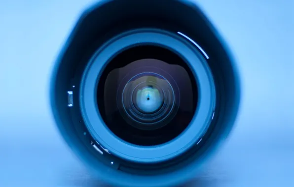 Picture Eyes, Circles, Blue, Lens
