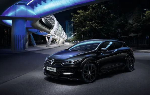 Renault, night, Megane