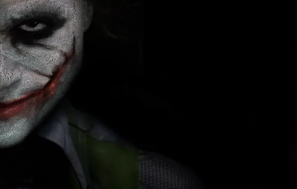 Picture face, smile, labels, Joker