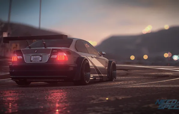 Picture BMW, nfs, E46, NSF, Need for Speed 2015, this autumn, new era