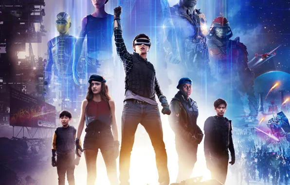 Fiction, the film, 2018, Ready Player One, The first player to get ready