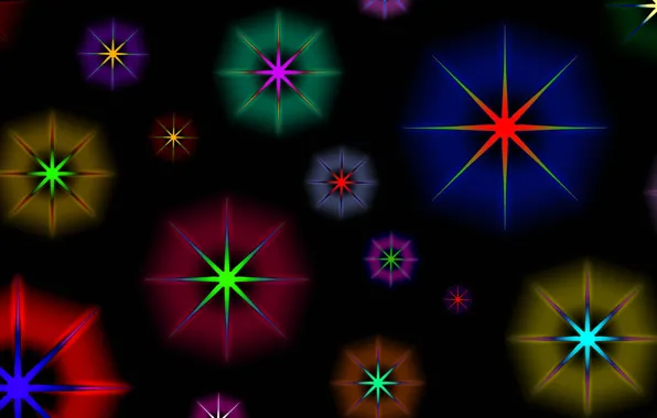 Light, pattern, color, symmetry