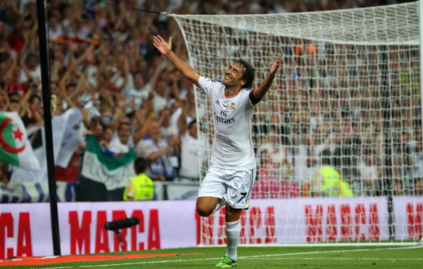 Picture football, football, Real Madrid, Real Madrid, Raul, Raul, farewell match Raul 2013