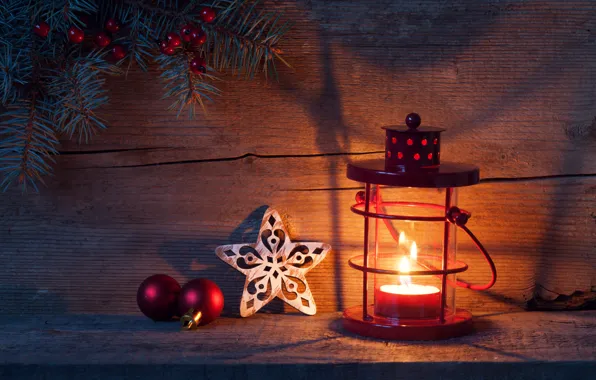 Picture New Year, Christmas, merry christmas, decoration, lantern