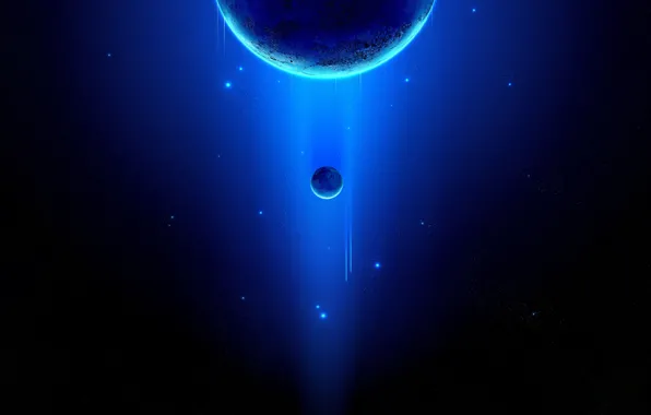 Stars, Planet, Space, Nebula, Planet, Fantasy, Planets, Art