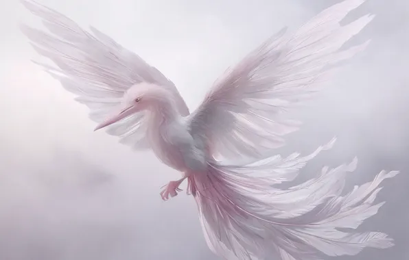 Bird, Pink, Gentle, Neural network