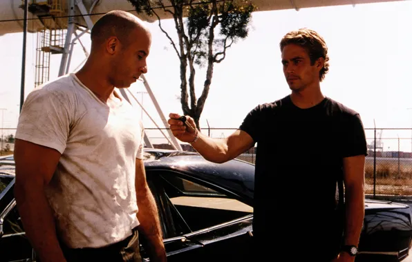 Picture VIN Diesel, Paul Walker, The fast and the furious, Vin Diesel, Paul Walker, The Fast …
