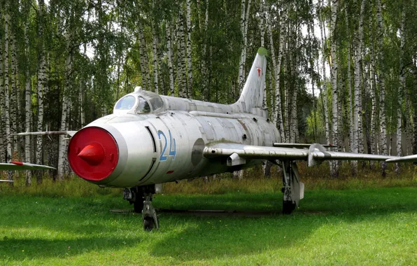 Picture fighter, Russia, bomber, attack, Central air force Museum, Monino, Su-7IG, Su-17 prototype