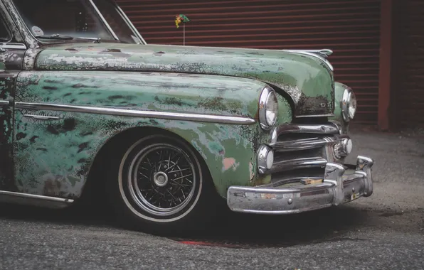 Retro, classic, vintage car