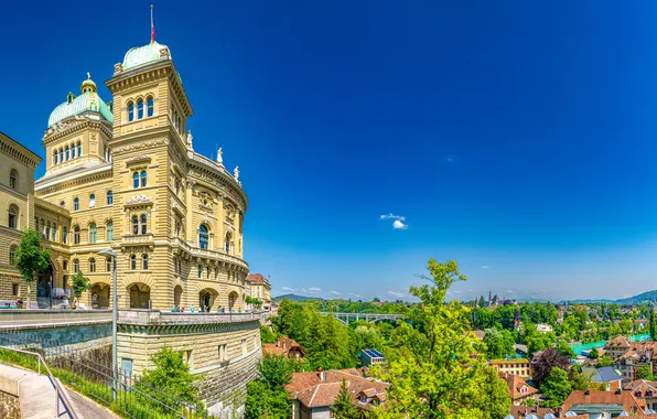 Picture building, Switzerland, Bern