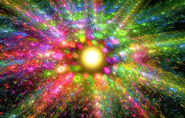 Picture rays, light, pattern, color, spot