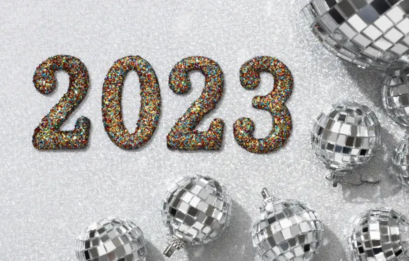 Balls, balls, Shine, figures, New year, gold plated, placer, shiny