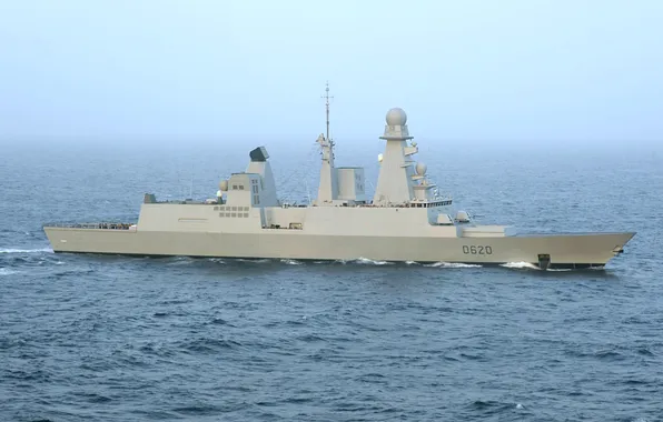 Destroyer, French Navy, D620, FS Forbin