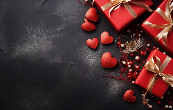 Picture love, gift, romance, heart, love, happy, Valentine's day, romantic