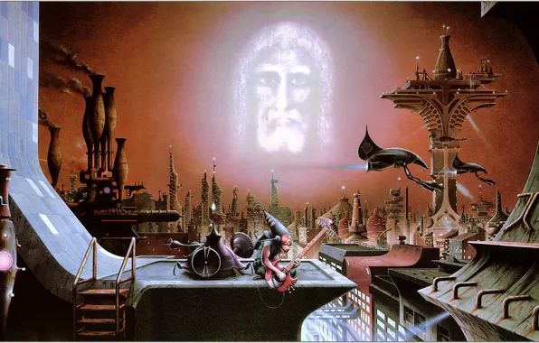 Picture Rodney Matthews, Dark Reality, Be Watchful