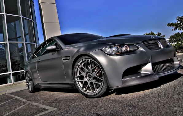 Picture BMW, silver, tuning