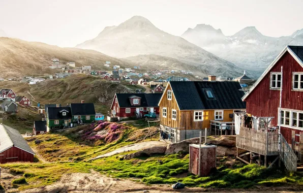 The city, North, Greenland, Greenland
