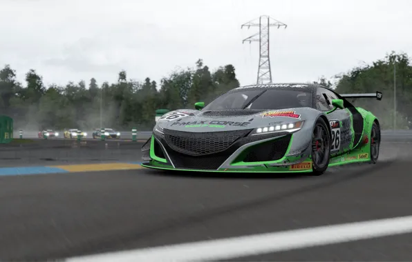 Race, track, NSX, Project Cars 2