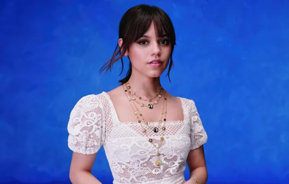 Look, pose, makeup, figure, actress, Jenna Ortega, Jenna Ortega
