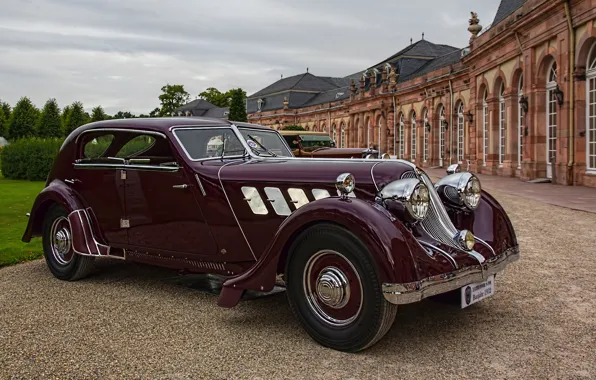 Auto, retro, 1932, Röhr, Olympier