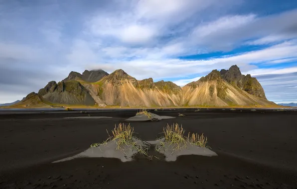 Picture nature, shore, mountain