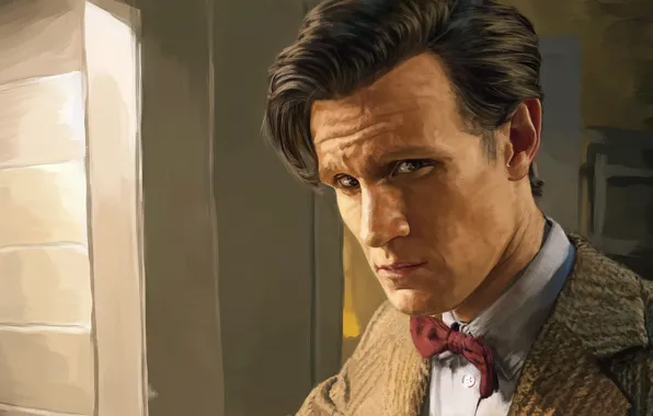 Picture art, the series, doctor who, Matt Smith, Eleventh Doctor