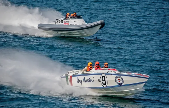 Race, boat, speed