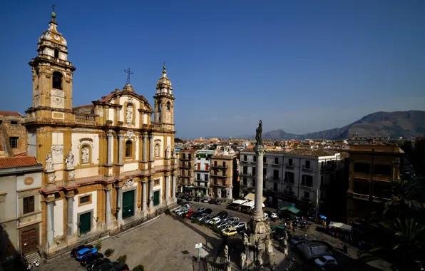 Italy, Sicily, Palermo, St. Dominic 's Church