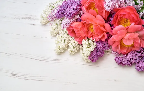 Flowers, spring, lilac, Buttercup