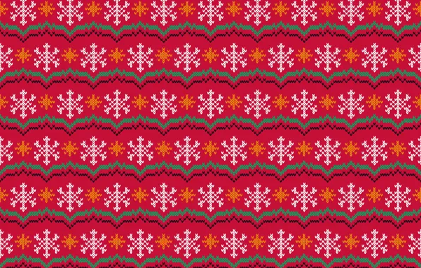 Winter, snowflakes, background, pattern, Christmas, Christmas, winter, background