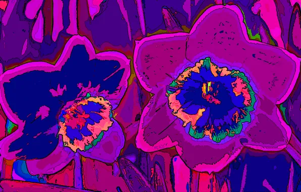 Flowers, photoshop, art, photoshop my