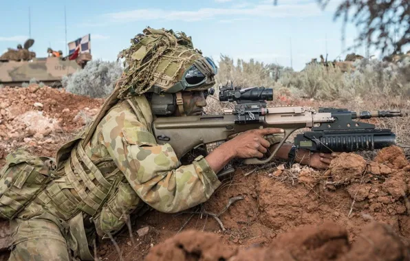 Weapons, soldiers, Australian Army