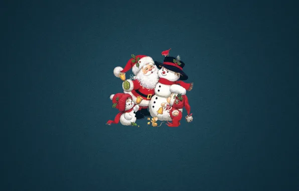 Minimalism, Christmas, Costume, Child, New year, Santa, Holiday, Santa Claus