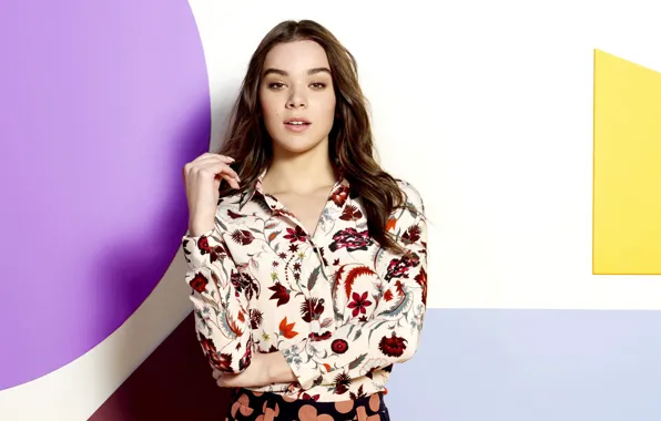Picture pose, model, actress, singer, hair, Hailee Steinfeld, Haley Steinfeld
