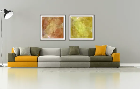 Picture sofa, interior, interior, couch, stylish design, stylish design, Minimalist lounge, minimalist lounge