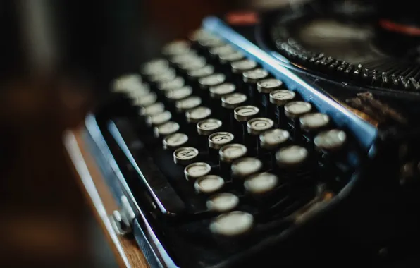 Picture macro, background, typewriter