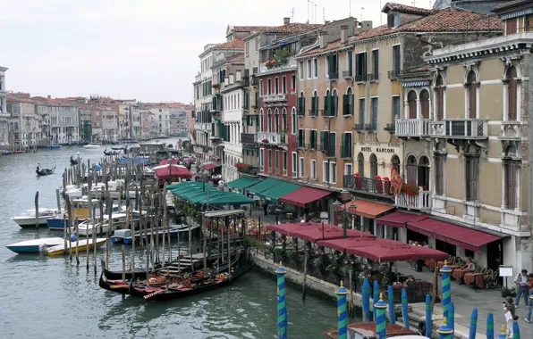 Channel, Venice, Gondola