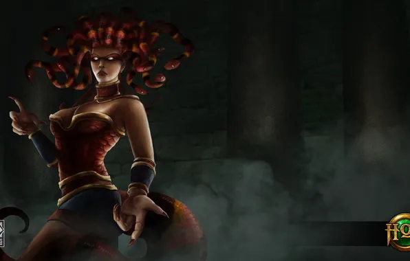 Medusa, Heroes of Newerth, Medusa Midas, Coral Snake Medusa