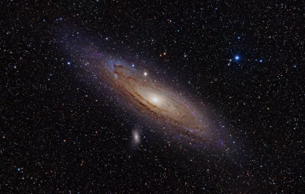 Space, stars, Galaxy, Andromeda