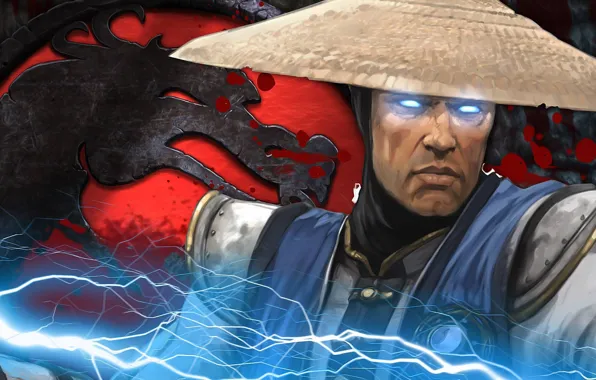 Game, mortal combat, riden, lightning.
