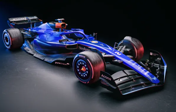 Picture Formula 1, Cars, Formula 1, The car, CGI, Williams FW45, F1 2023